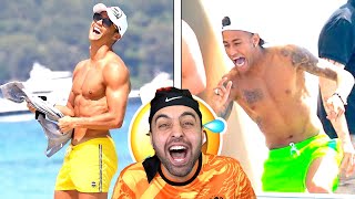 DÜNYACA ÜNLÜ FUTBOLCULAR TATİLDE ! Ronaldo, Messi, Neymar, Mbappe, Pogba, Lewandowski