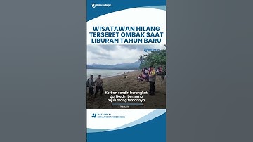 Niat Hati Ingin Liburan Tahun Baru 2023, Wisatawan Hilang Terseret Ombak di Pantai Prigi