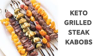 ... recipe - low carb steak and vegetable shish kabob skewers
marinade! paleo, gluten free, grain dairy sugar...