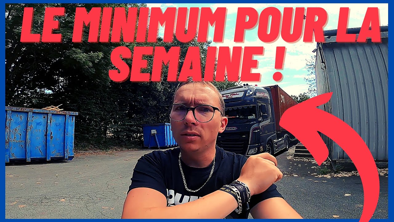 les indispensables d'un conducteur routier pour partir a la semaine.