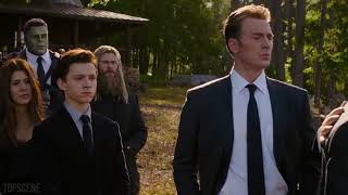 Tony Stark Funeral Scene  ''Proof That Tony Stark Has A Heart''  Avengers  Endgame 2019 Movie Clip