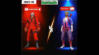 💥 Which Bundle Is Best? 🤔🔴 Red Criminal VS Blue Oni 🔵 #viral #shorts