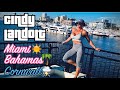 Cindy Landolt training in Miami, Bahamas and Cornwall