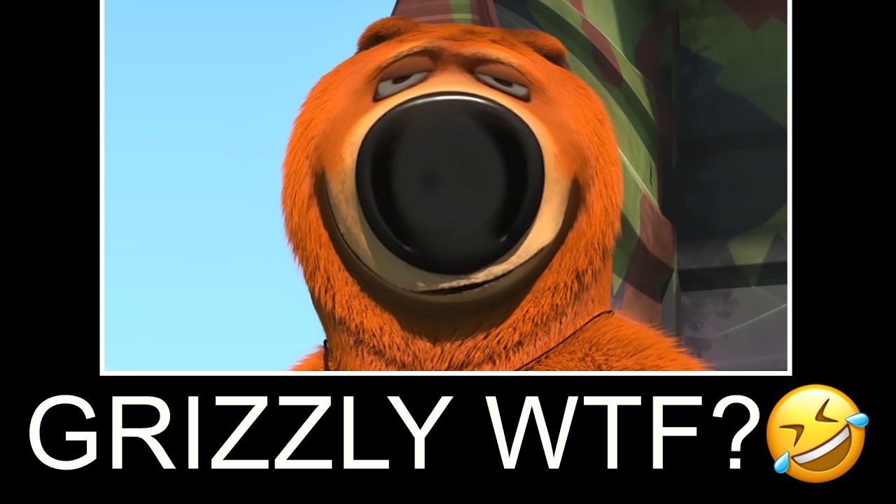 GRIZZLY TRY NOT TO LAUGH 1-4