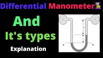 Differential manometer and it