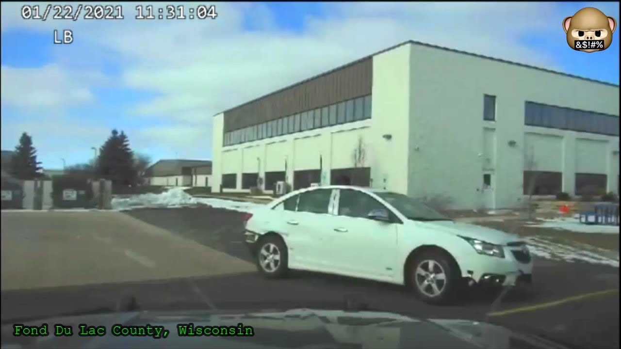 Wild Police Chase!!!  Fond Du Lac, Wisconsin - January 22, 2021