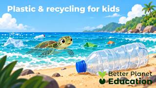 Why is plastic SO hard to recycle 🌍♻️ | Plastic & Recycling Explained for Kids