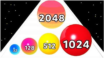 Ball Hoop 2048 - Gameplay Walkthrough - Level 11-20