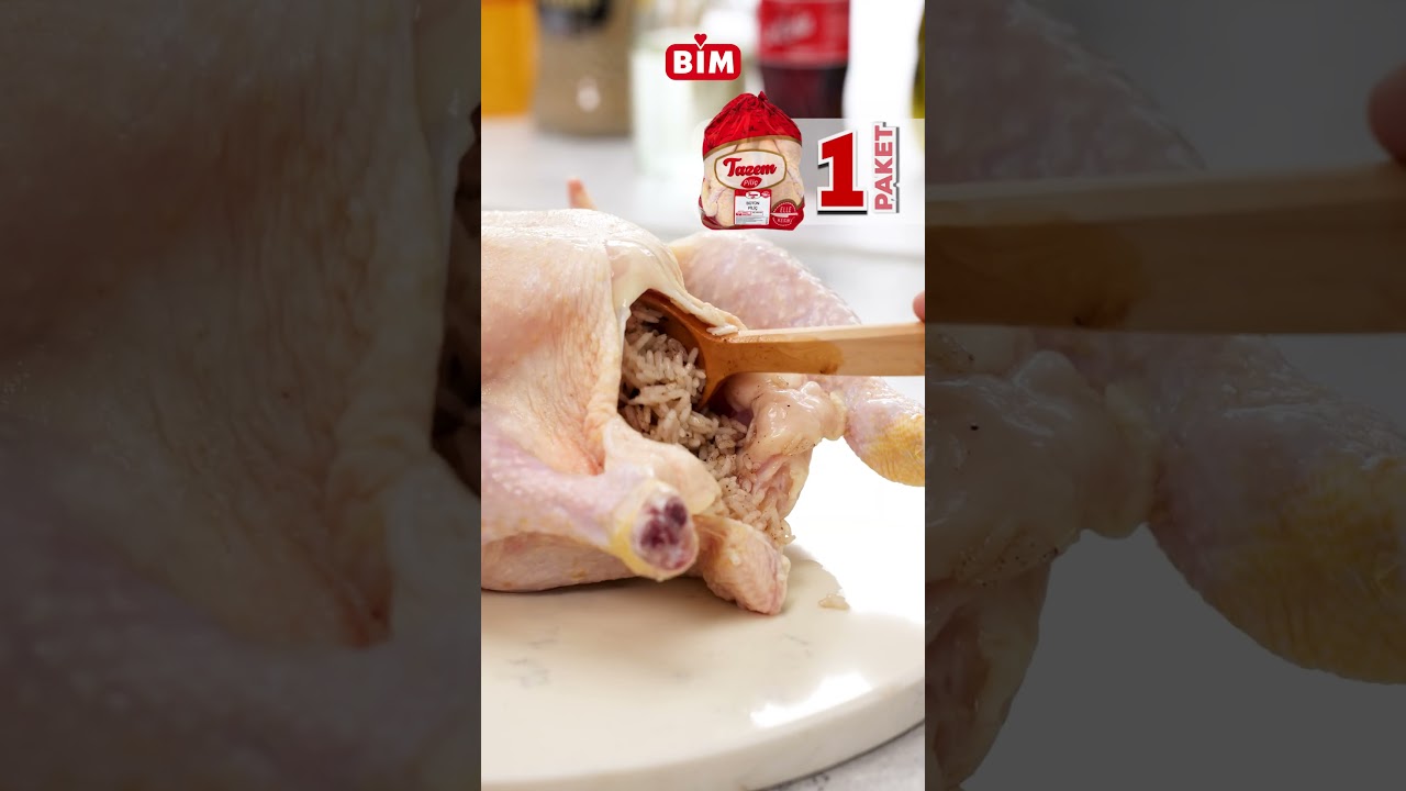 İç Pilavlı Tavuk Dolması | Yemek Tarifi | BİM İç Pilavlı Tavuk Dolması | Yemek Tarifi | BİM