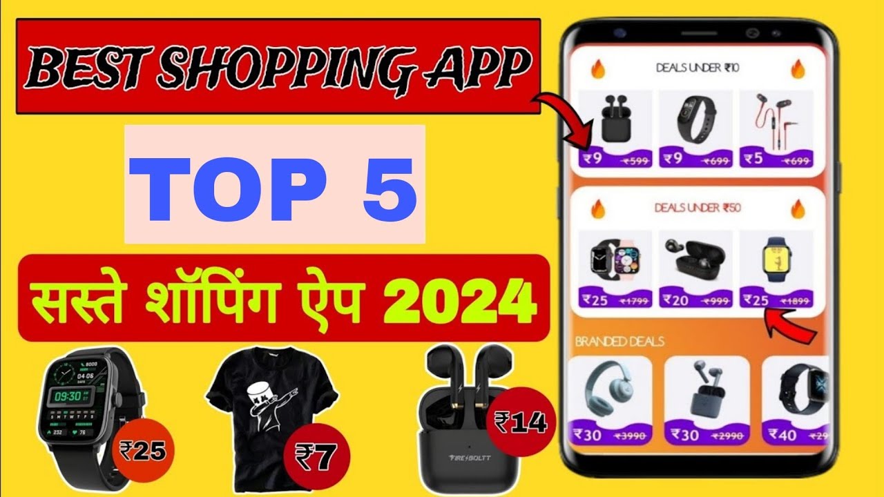 Top 5 Online Shopping App 2022 Free Shopping App Low Price 