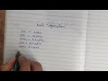 Basic information part 1