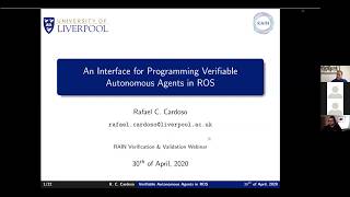 An Interface for Programming Verifiable Autonomous Agents in ROS