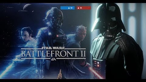 Starwars Battlefront 2 - Darth Vader Joins The Assault on Yavin 4