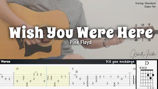 PDF Sample Wish You Were Here - Pink Floyd guitar tab & chords by Kenneth Acoustic.