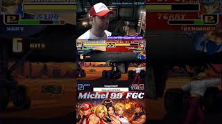 King Gameplay #kof99 #kof98 #retrogaming #snk #combo #kof #neo #neogeo #fightcade #fightinggames