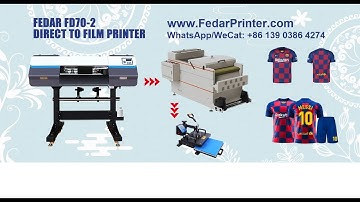 FEDAR FD70 2 DTF printer Spot Color Setting on PhotoShop PS and  Maintop RIP software