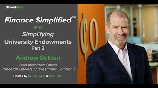Finance Simplified EP 34: Simplifying University Endowments Pt 2 with Andrew Golden of PRINCO