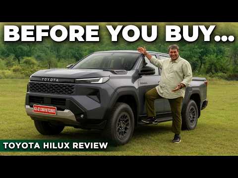 Toyota Hilux Review: Tough Pickup Or Too Big For India? | Better Than Isuzu V-Cross?