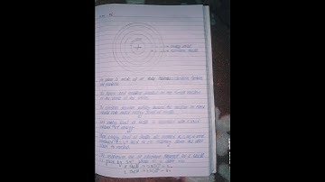 Chemistry notes | chapter - 4(Structure of atom) class 9th📗📄🤗