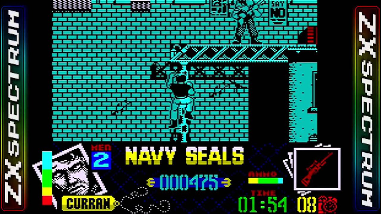 RetroPlay - Navy Seals on the ZX Spectrum - YouTube