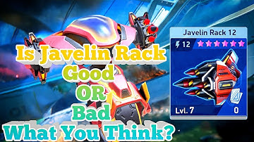 Killshot Javelin Rack 12 - Mech Arena - New Weapon 💯