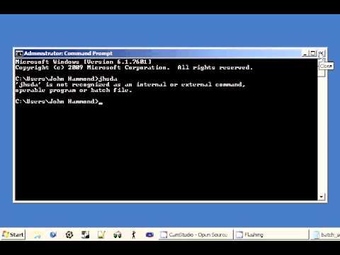 Batch 00 The Windows Command Line