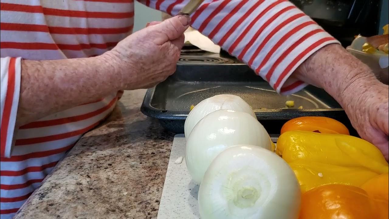 How To Freeze Peppers And Onions/ Prepping For Future YouTube
