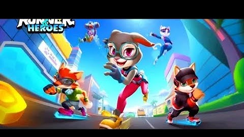 Runner Heroes - Gameplay Tutorial Part 1 Walkthrough ios/android