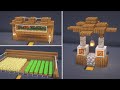 Minecraft : 8 Automatic Simple Starter Farms