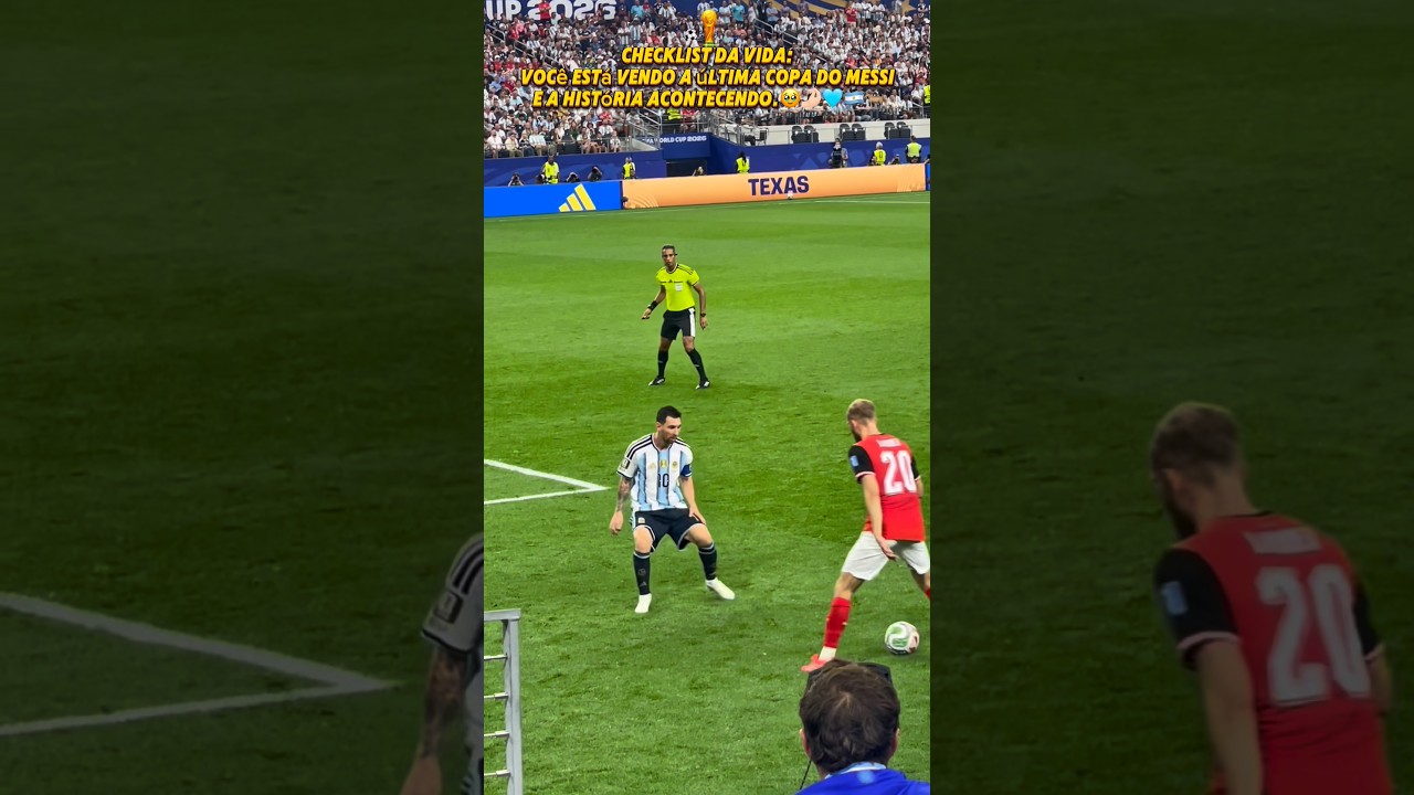 ⁣Ative o som e sinta a atmosfera de ver o maior da história pela última vez no maior palco do mundo.