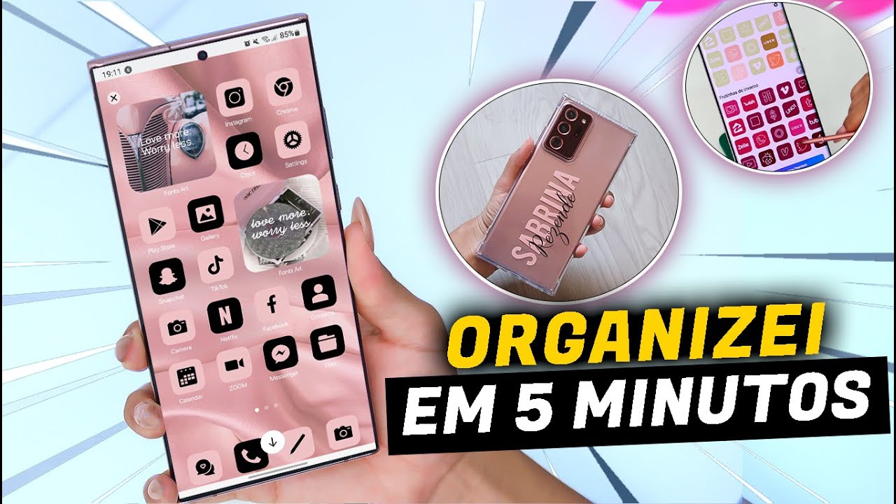 DICAS DE COMO ORGANIZAR SEU CELULAR ANDROID EM MINUTOS - YouTube