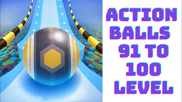 Action Balls Gameplay super speed run 91 to 100 level (Android, IOS)