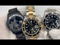 Taking A Look At Rolex Submariner What Is The Best Fit. (One Is Modded)