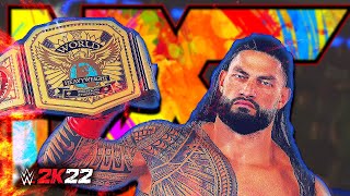 Roman Reigns INVADES NXT 2.0 | WWE 2K22 1.09 PATCH UPDATE