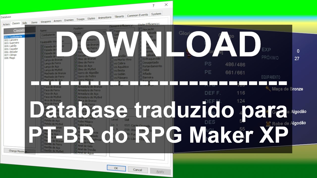 Erro de tradução RPG MAKER MZ ver. 1.0.2 (pt-br)