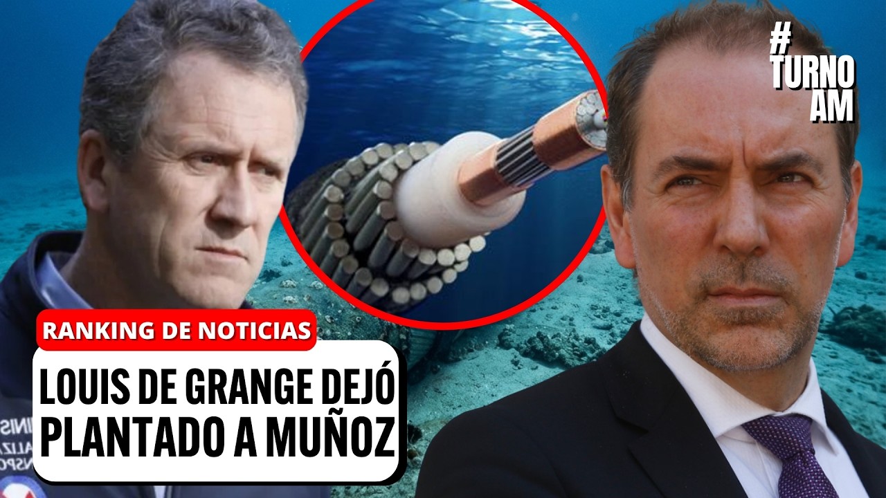 Lo dejó PLANTADO: Louis de Grange deja SOLO a ministro Muñoz por crisis de CABLE CHINO | #TURNOAM