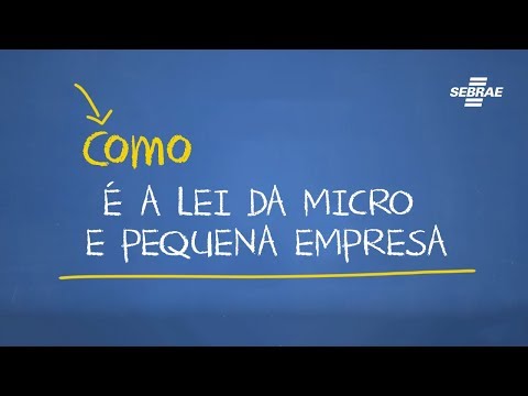 Vídeo: Quem Pertence A Pequenas Empresas