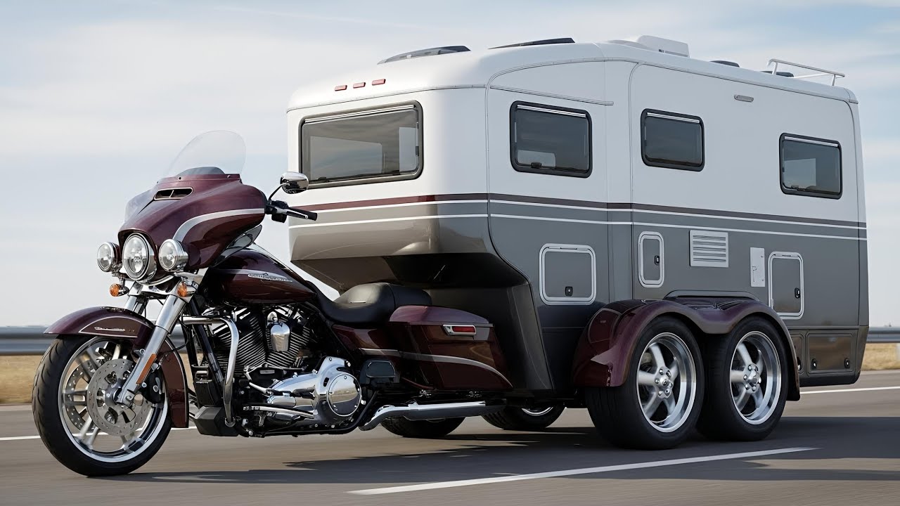 🔥Best Features of the 2026 Harley Davidson Camper Trike Military Transport
