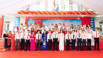 KHAI GIẢNG NĂM HỌC 2022-2023&ĐÓN BẰNG CÔNG NHẬN TRƯỜNG TIỂU HỌC NAM VIÊM ĐẠT CHUẨN QUỐC GIA MỨC ĐỘ 2