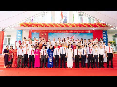 Video KHAI GIẢNG NĂM HỌC 2022-2023&ĐÓN BẰNG CÔNG NHẬN TRƯỜNG... - youtube
