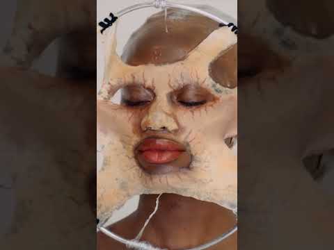 Challenging BEAUTY Standards Through Makeup | Halloween Makeup Edition  #glowup #makeupartist