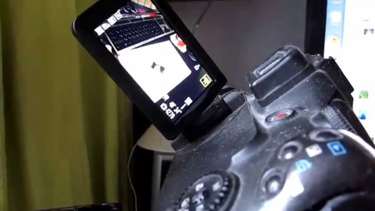 Запись видео на Canon SX1 IS с пульта ДУ