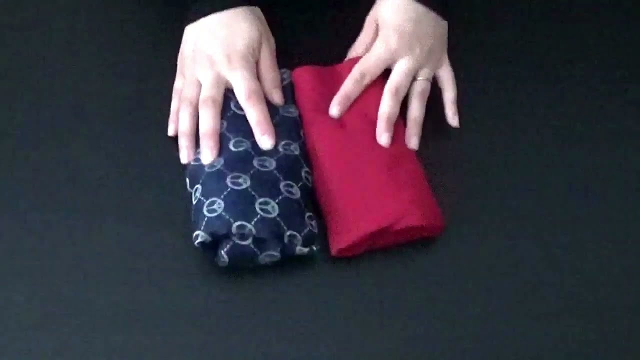 طريقة طي الحجابات