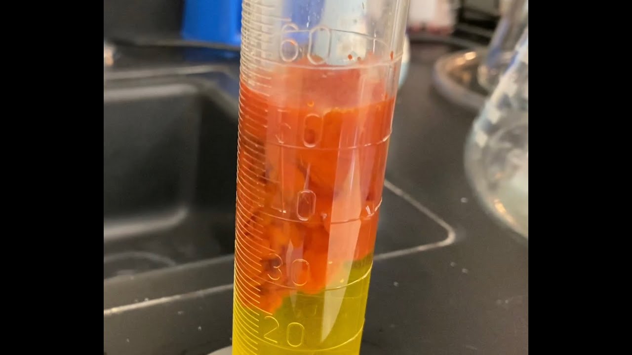 Precipitation of Silver Chromate in RamZland!⚗️ 2AgNO3+ K2CrO4 → ...