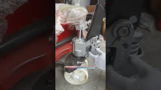 Manual pallet truck assembly #pallettruck #palletjack #logisticsequipment #pallettruckparts #working