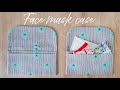 DIY Amazing Face Mask Case | Usable All Sides Of This Pouch Bag | Mask Pouch | Thuy's Crafts