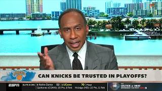First Take Sga Is A Genius At Drawing Fouls - Stephen A. Loses Faith In Knicks After Loss To Okc