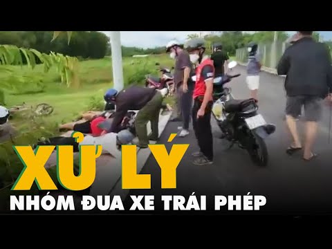 Video Xử lý nhóm thanh niên thường xuyên đua xe trái phép... - youtube