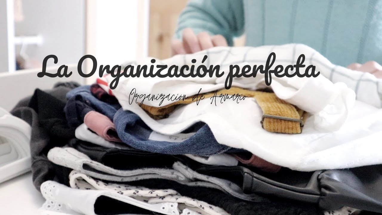 LA ORGANIZACIÓN PERFECTA de ARMARIO INFANTIL ✨ || MOTÍVATE CONMIGO💪🏻 || Blanco Nuclear