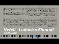 Nefeli  ludovico einaudi  sheet music